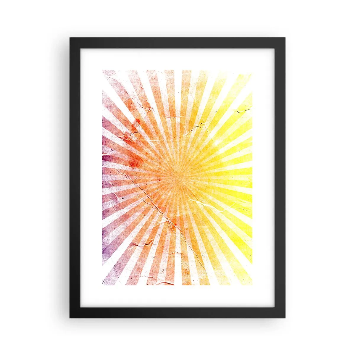 Poszter fehér keretben - Napkelte és napnyugta - 30x40 cm