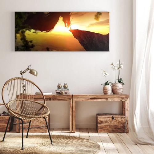 Vászonkép - Sárkányölő - 90x30 cm