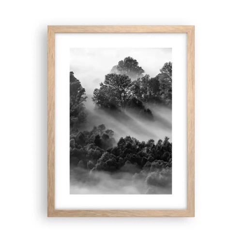 Poszter világos tölgy keretben - Az álomból felkelő - 30x40 cm