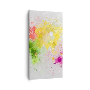 Vászonkép - A világ minden színe - 65x120 cm