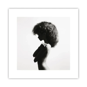 Poszter - Mint virág a karcsú száron - 30x30 cm