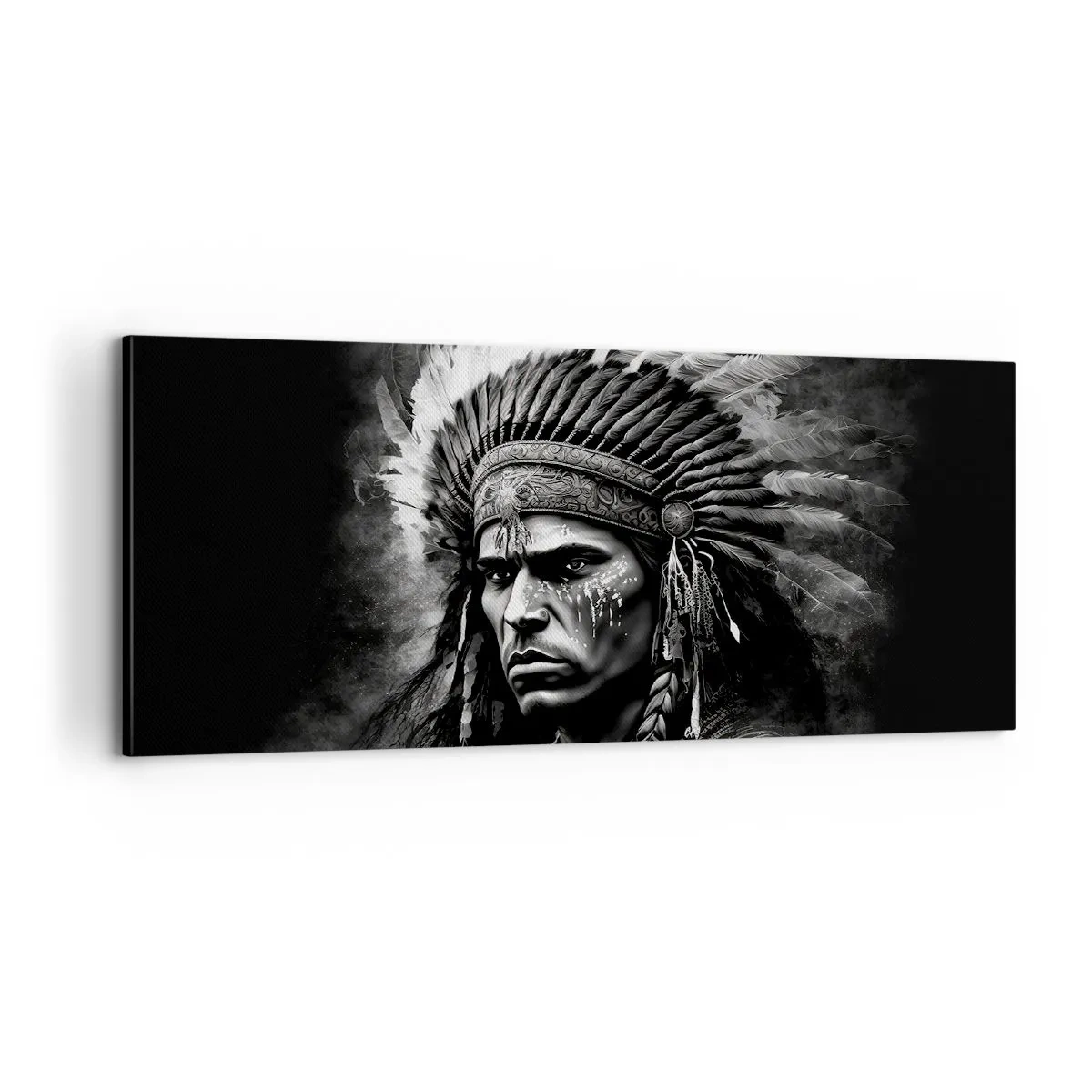 Vászonkép - Vezér és harcos - 100x40 cm