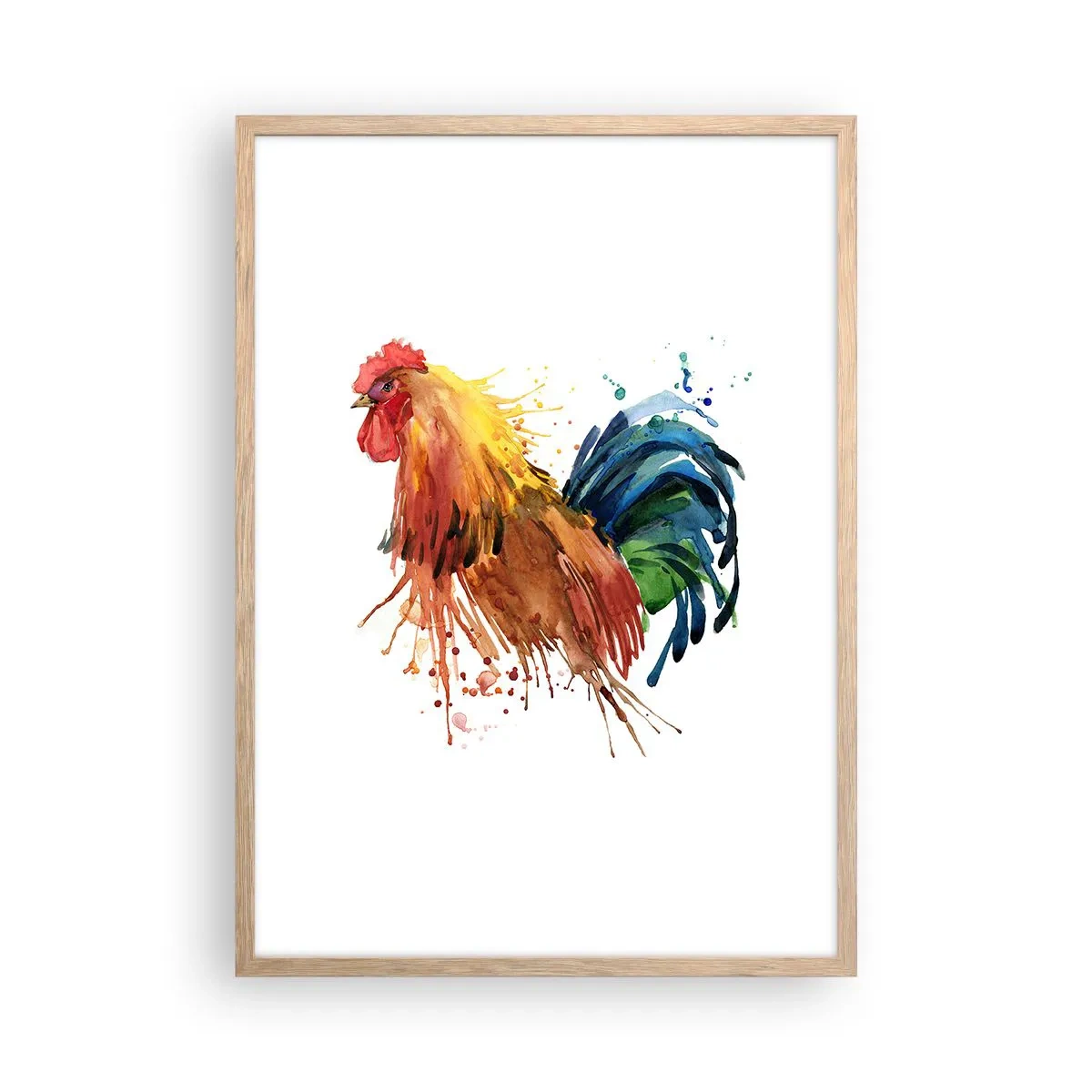 Poszter világos tölgy keretben - Királyi ruha, királyi büszkeség - 50x70 cm