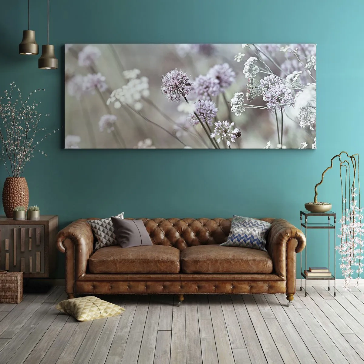 Vászonkép - Fűszerek édes filigránja - 100x40 cm