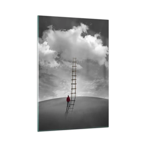 Üveg kép - Minden lehetséges - 80x120 cm