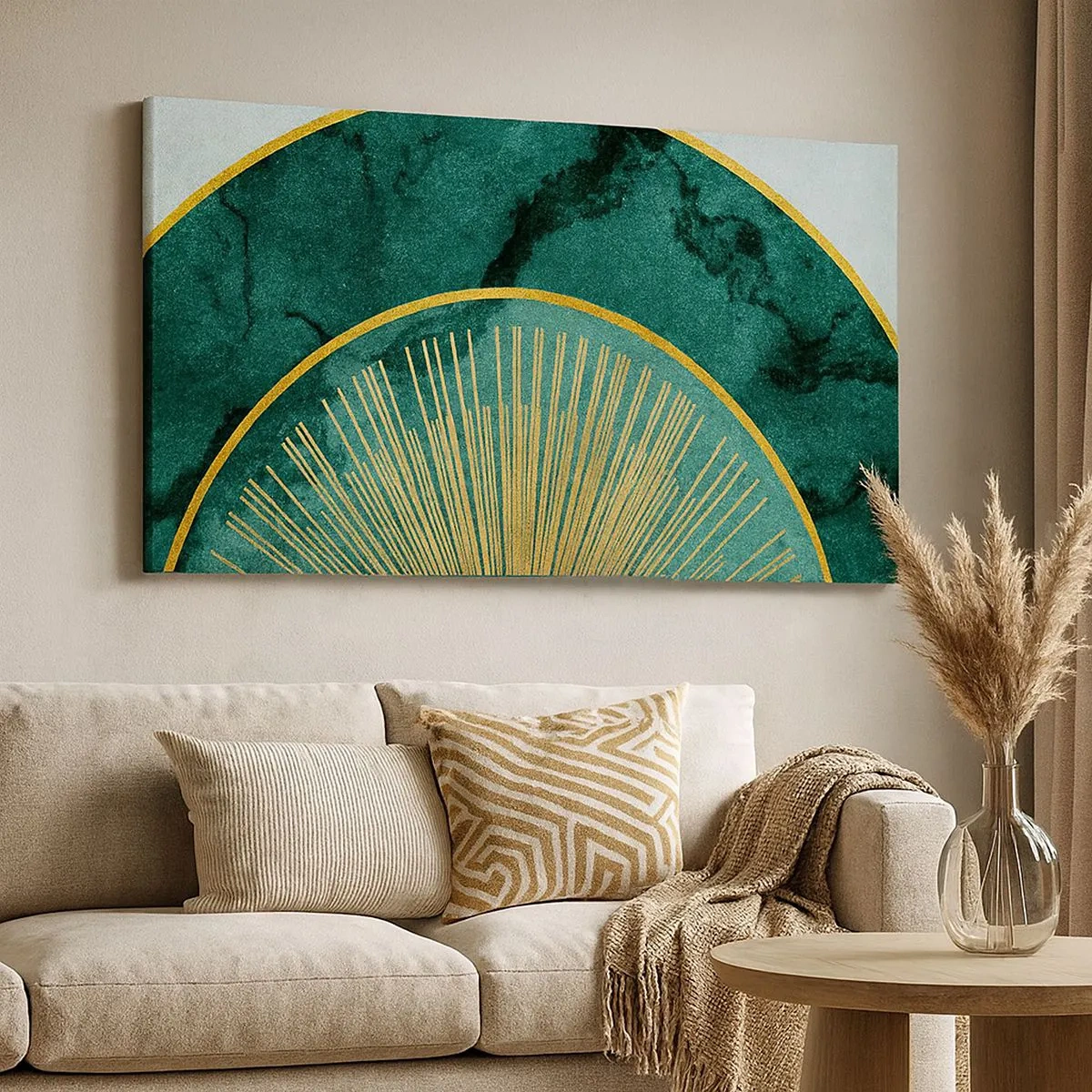 Vászonkép - Egy másik naprendszer - 100x40 cm