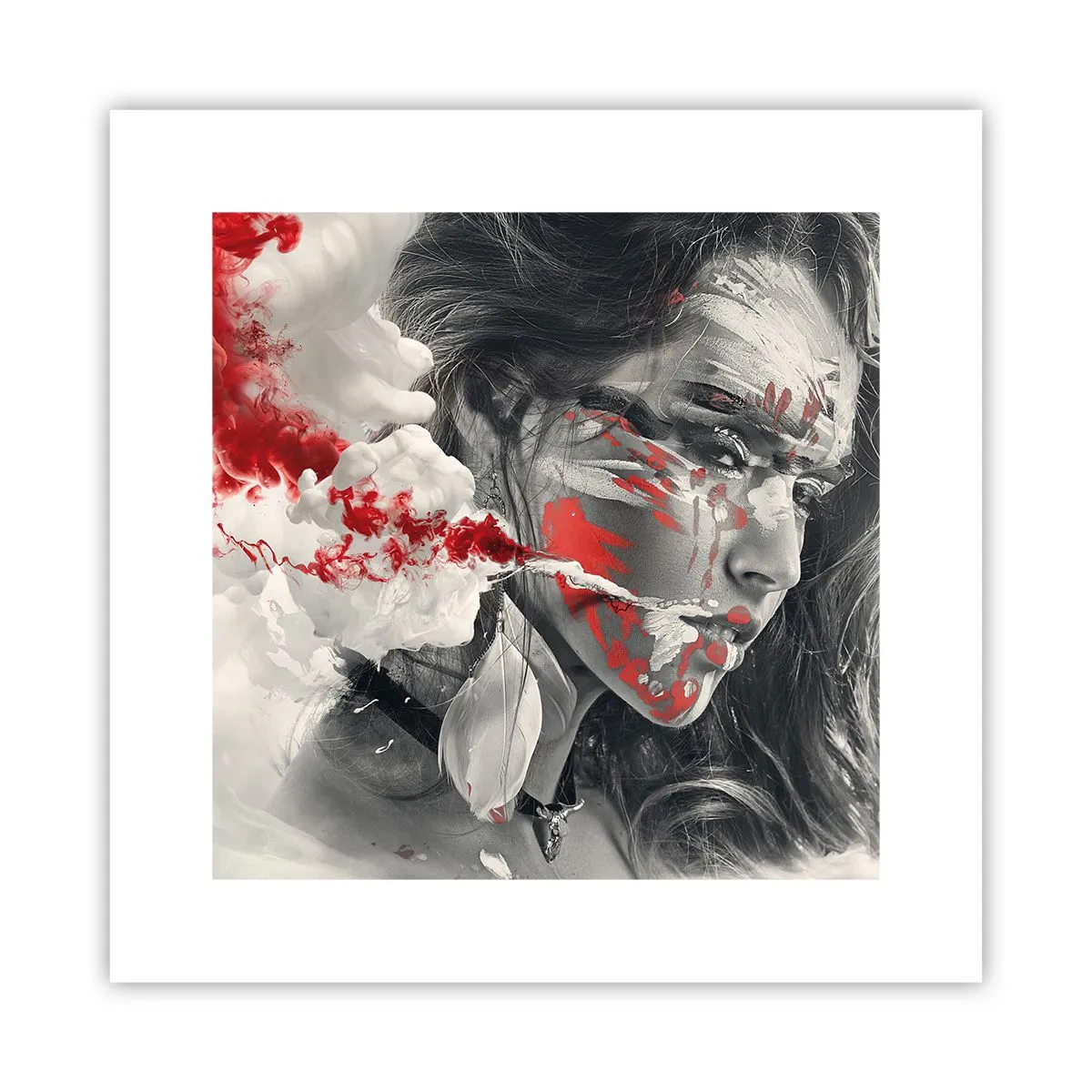 Poszter - Az abszurditás füstjében - 30x30 cm