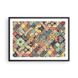 Poszter fehér keretben - Marokkói hangulat - 70x50 cm
