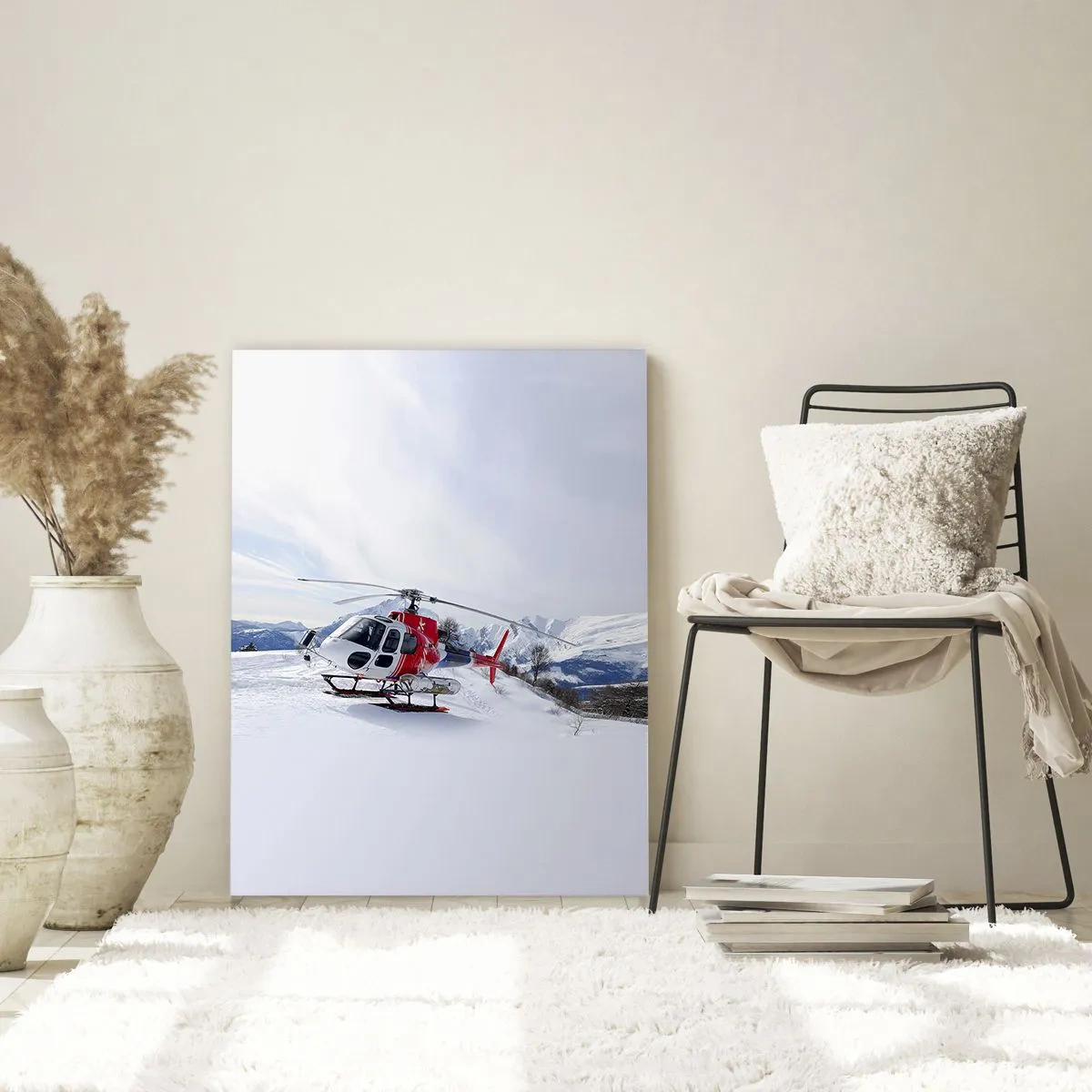 Üveg kép - Mindig készen - 80x120 cm