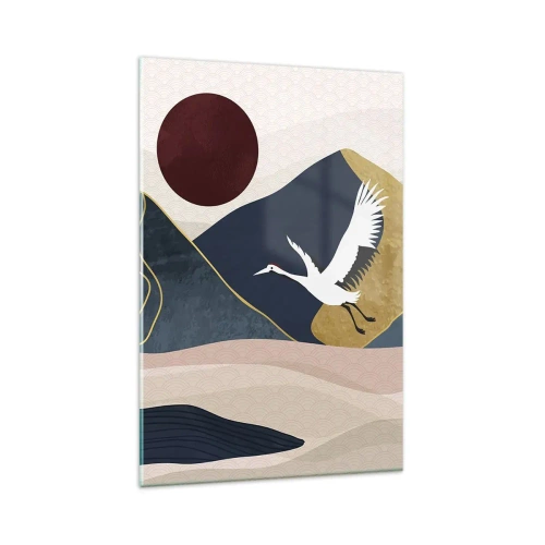 Üveg kép - És ismét ELREPÜLT a nap - 80x120 cm