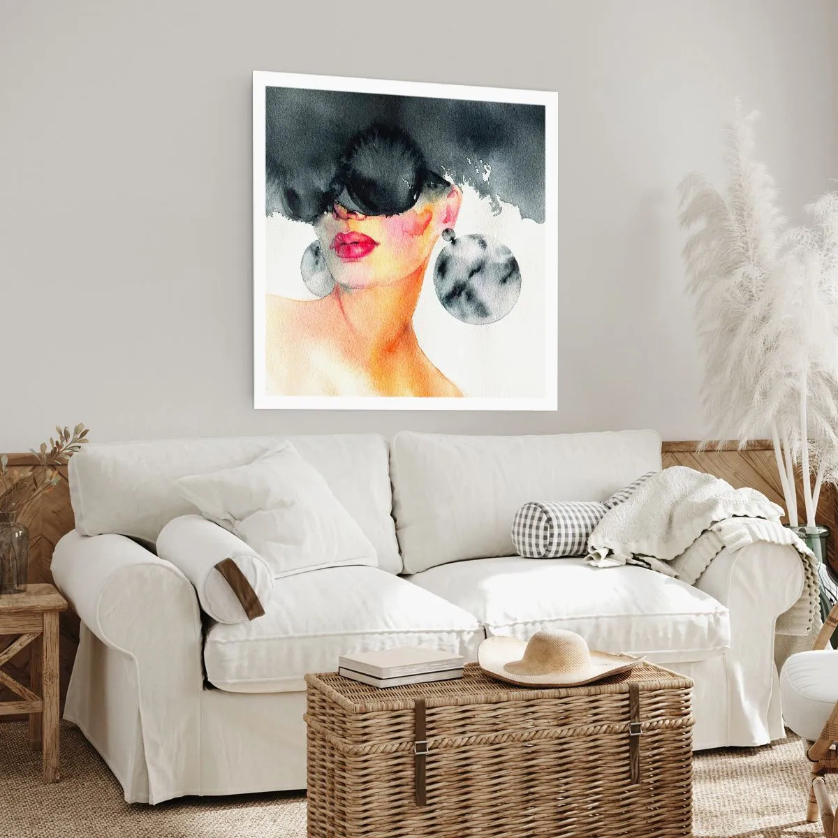 Poszter - Az elegancia titka - 40x40 cm