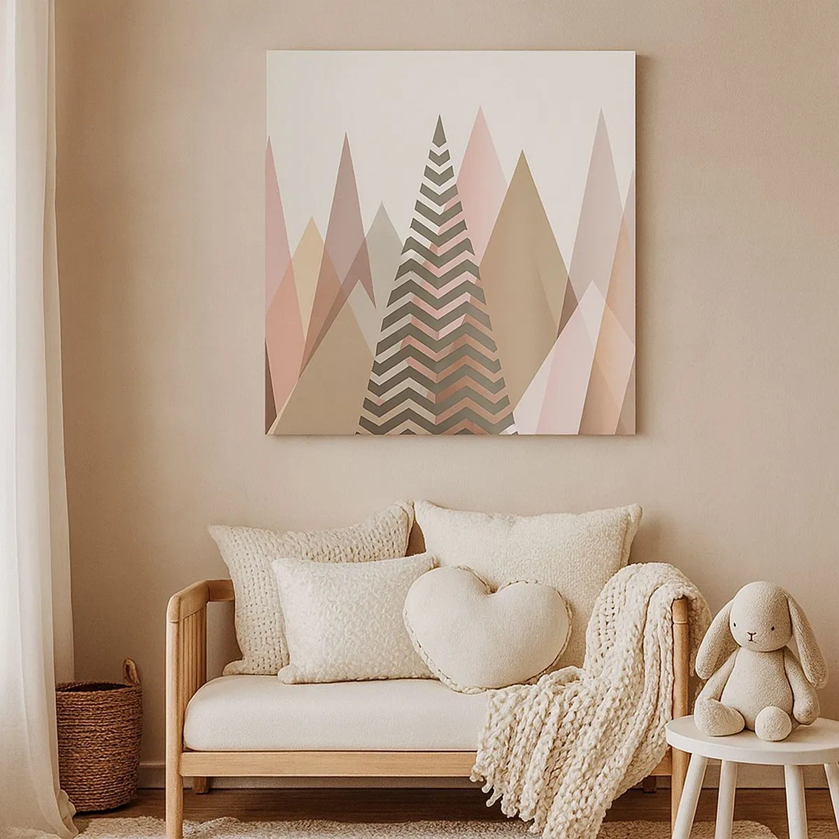 Vászonkép - Piramis nézet - 30x30 cm