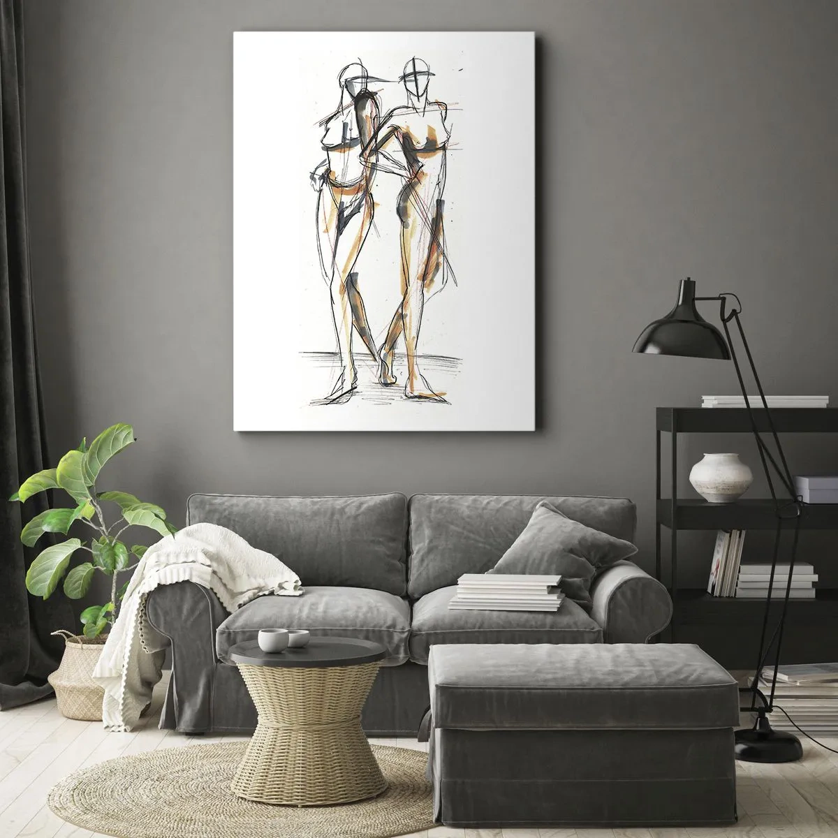 Vászonkép - A kegyelem tanulmánya - 50x70 cm