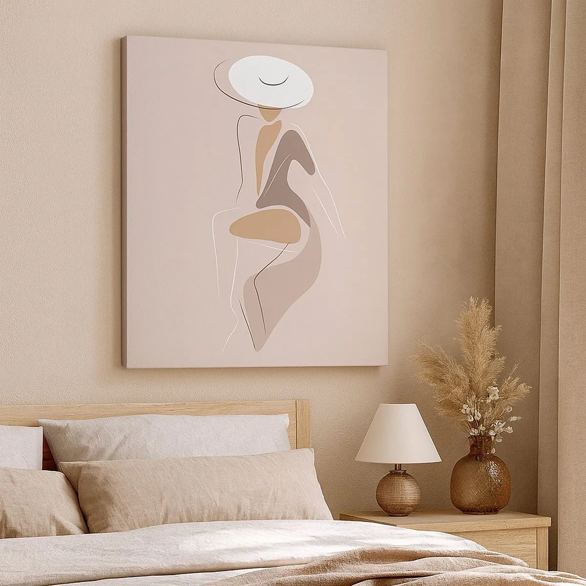 Vászonkép - Egy hölgynek lenni - 30x30 cm