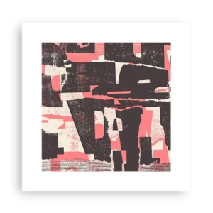 Poszter - Minden nyüzsgés és nyüzsgés - 30x30 cm