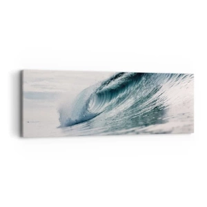 Vászonkép - Vízcsúcs - 90x30 cm