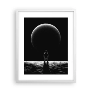 Poszter fekete keretben - Szemtől szemben - 40x50 cm