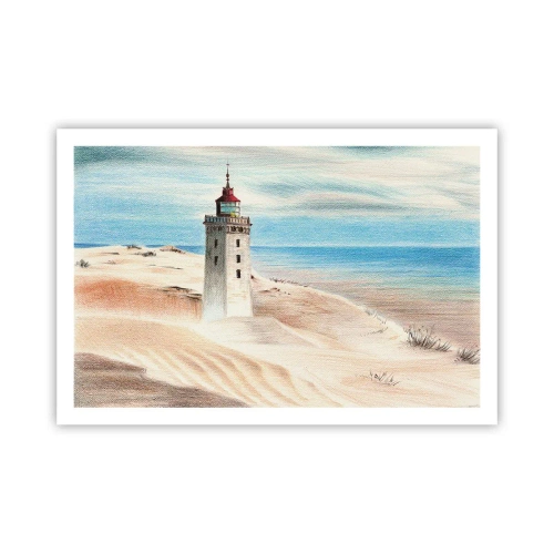 Poszter - Mindig a tengert bámulva - 91x61 cm