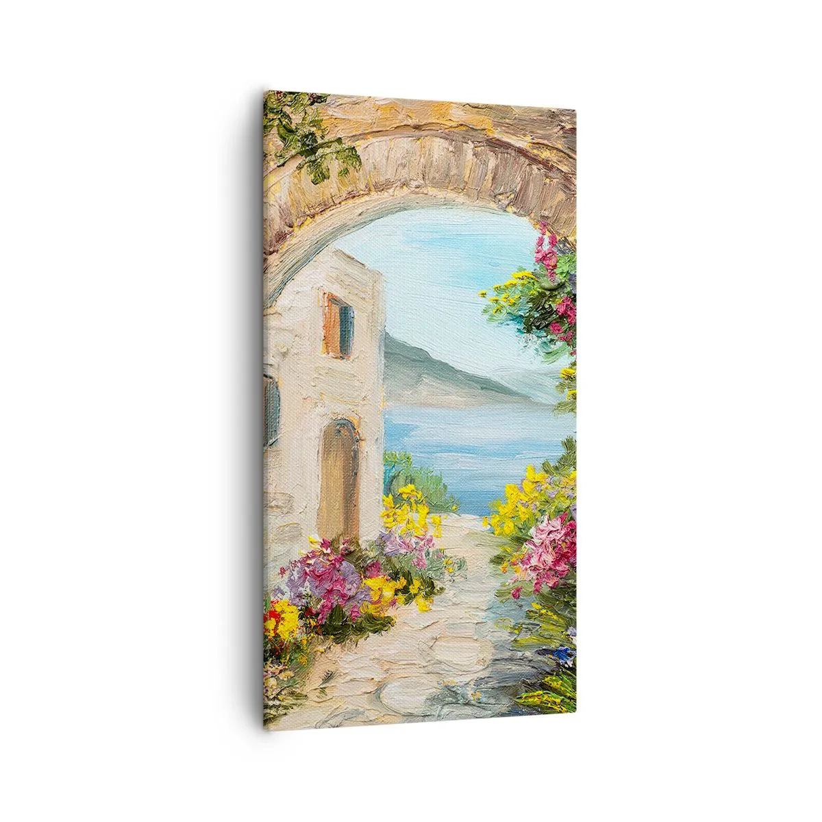 Vászonkép - Egy tengerparti vidék varázsa - 55x100 cm