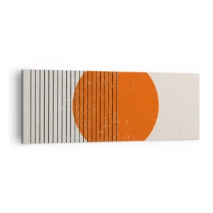 Vászonkép - Mindig a nap - 140x50 cm