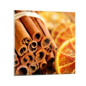 Üveg kép - Érzed az aromát? - 50x50 cm