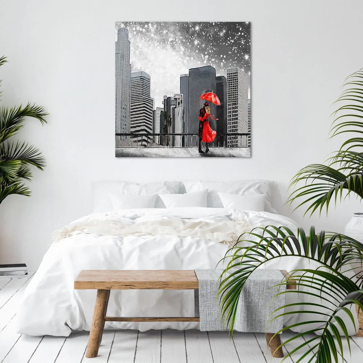 Vászonkép - Az ember nem kő - 70x70 cm