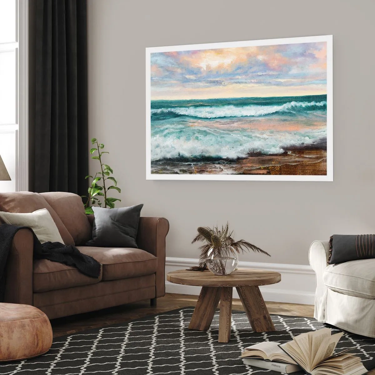 Poszter - Itt kisimítod a lelked - 91x61 cm