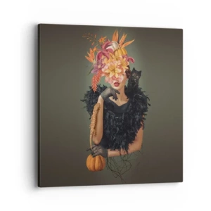 Vászonkép - Egy boszorkány mágiája - 40x40 cm