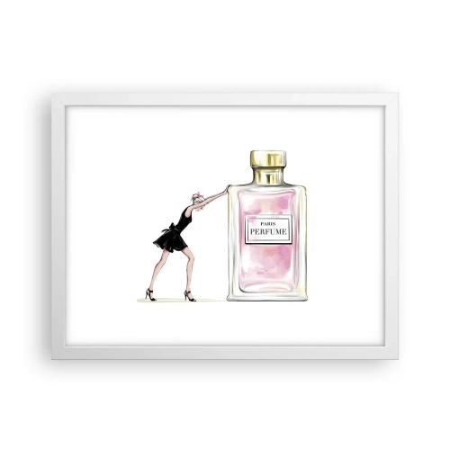 Poszter fekete keretben - A nőiesség lényege - 40x30 cm