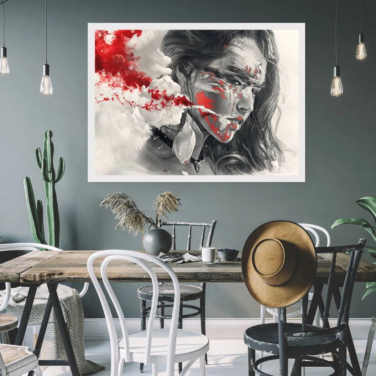 Poszter - Az abszurditás füstjében - 91x61 cm