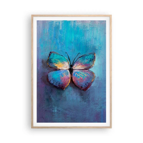 Poszter világos tölgy keretben - Teljes pompájában - 70x100 cm