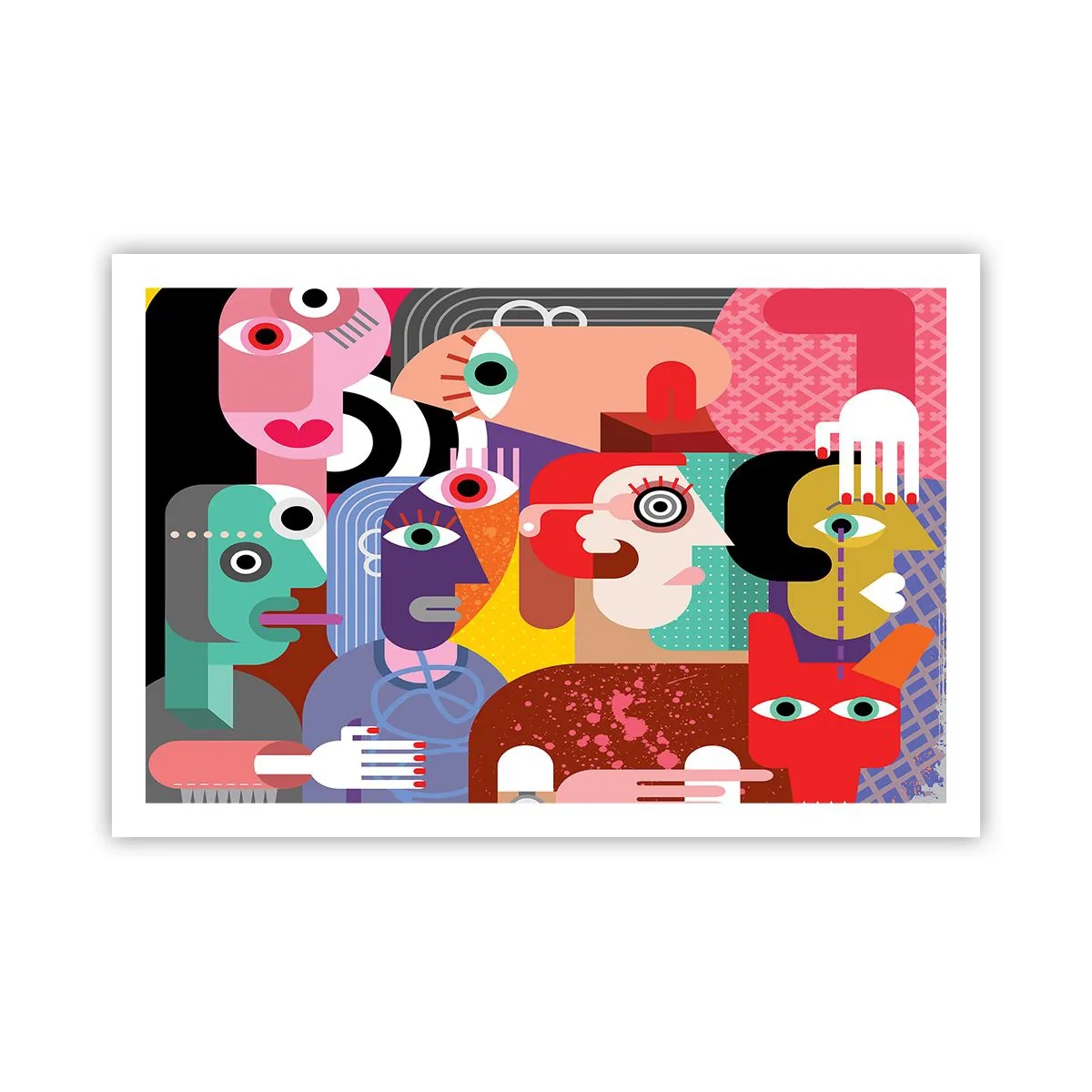 Poszter - Picassó úrtól vagyunk - 91x61 cm