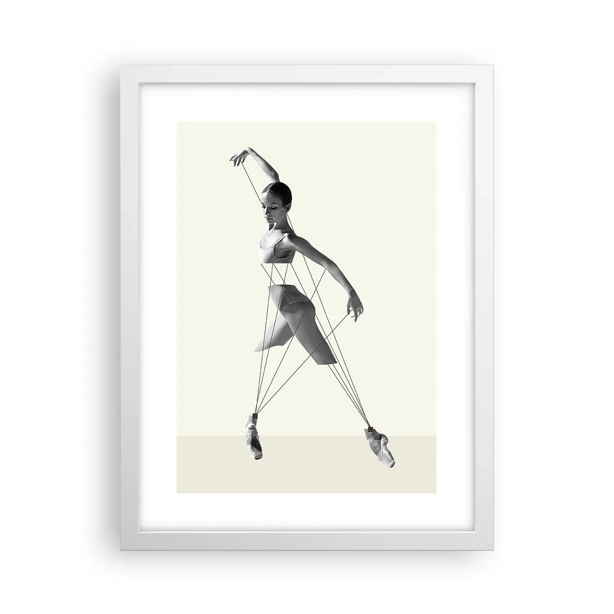 Poszter fekete keretben - A világ színházában - 30x40 cm