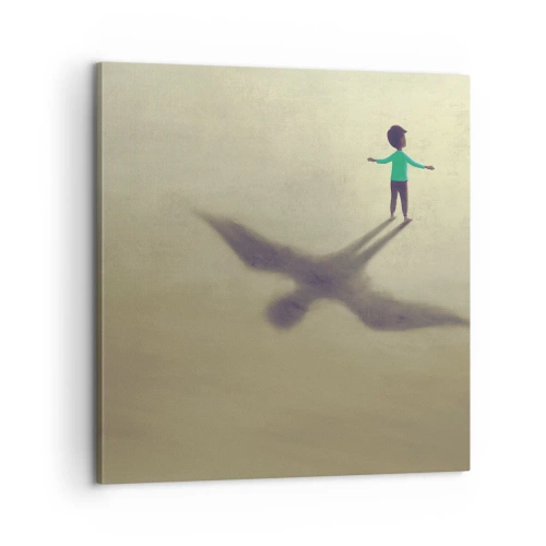 Vászonkép - A jövő hőse - 60x60 cm