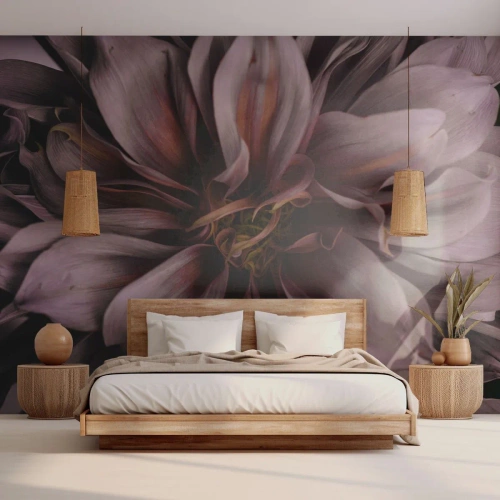 Fotótapéta Standard Eco - Virágos szív - Csokor virág, Dália, Virág - 400x280 cm