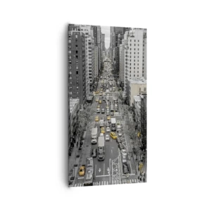 Vászonkép - New York élete - 65x120 cm
