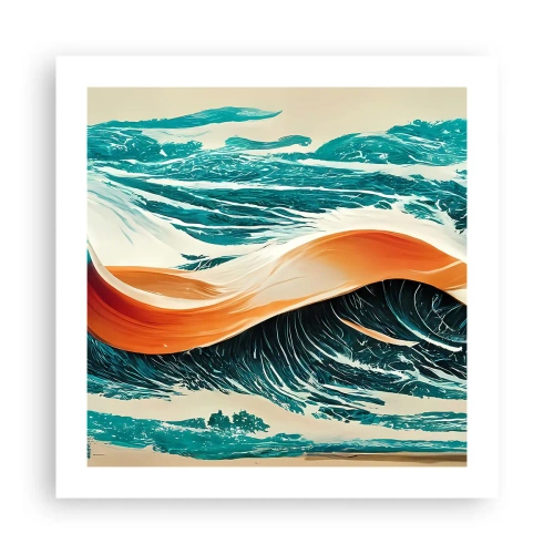 Poszter - Szörfös álma - 50x50 cm