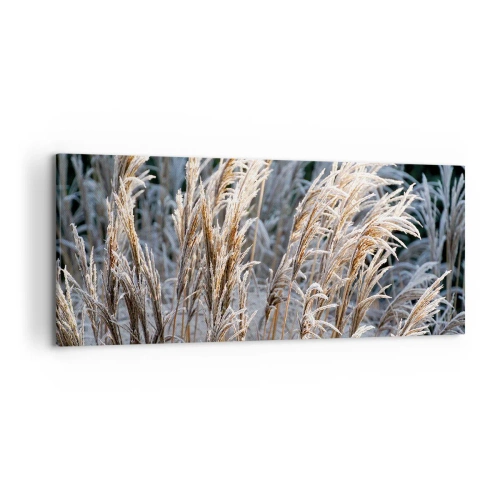 Vászonkép - Zúzmarába öltözött - 120x50 cm