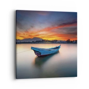 Vászonkép - Jó éjszaka jön - 40x40 cm