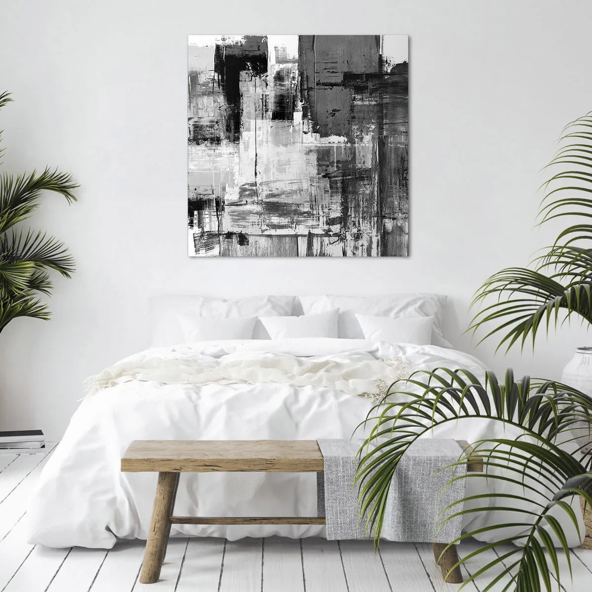 Vászonkép - A szürke szép - 70x70 cm