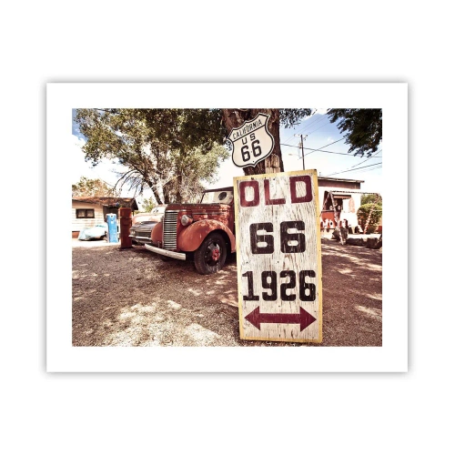 Poszter - Az amerikai tartomány legendája - 50x40 cm