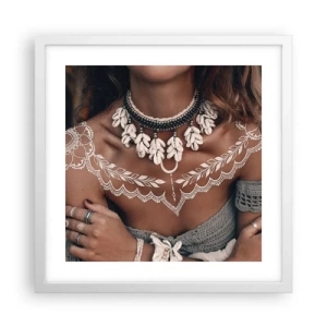 Poszter fekete keretben - Talizmánok, a nőiesség rituáléi - 40x40 cm