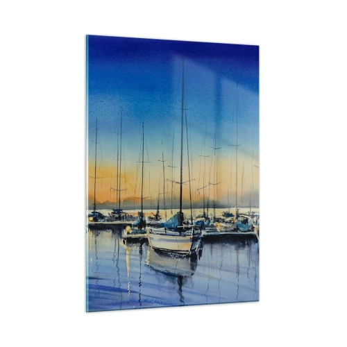 Üveg kép - Egy szép nap vége - 50x70 cm