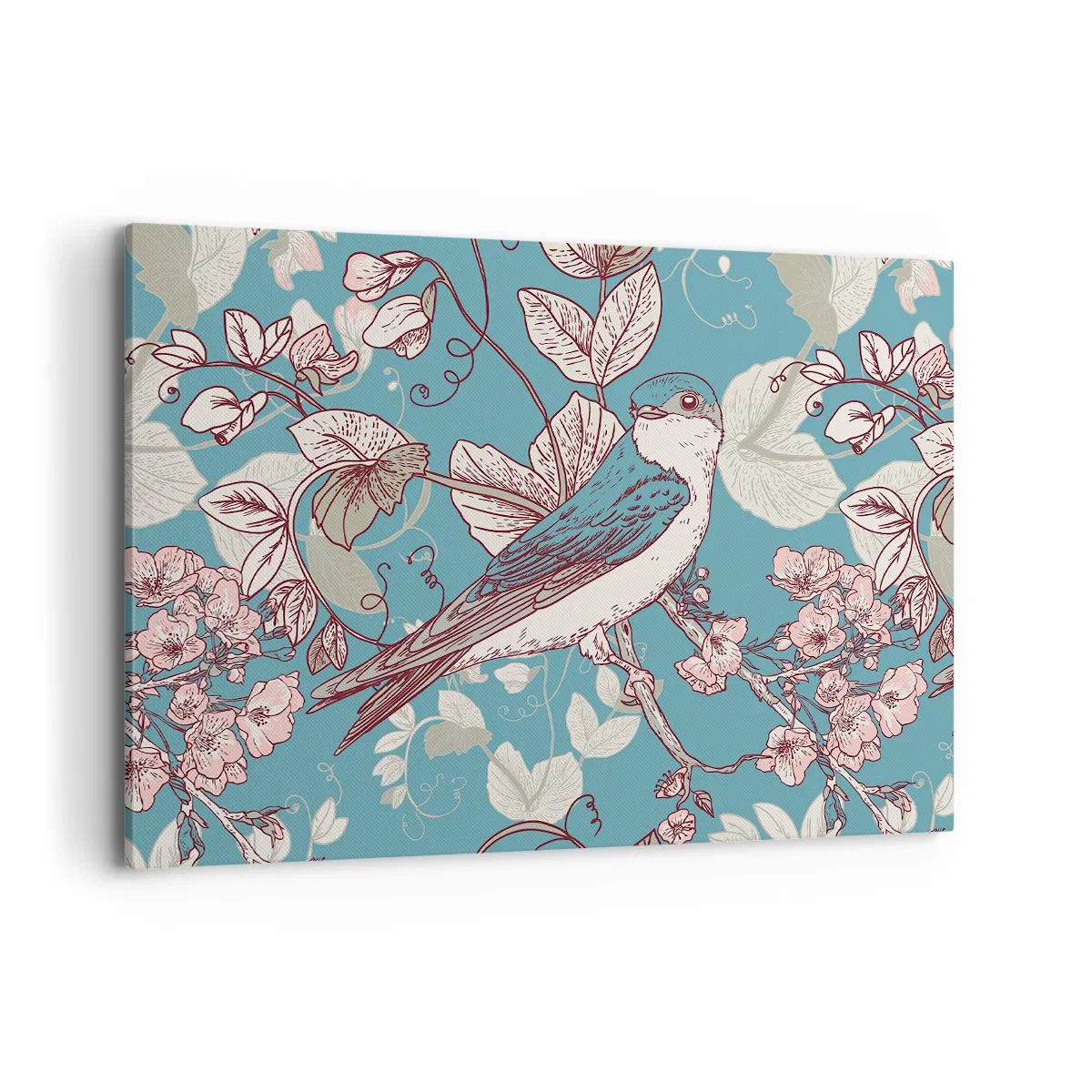 Vászonkép - A vörös és ezüst tűlevelűben - 120x80 cm