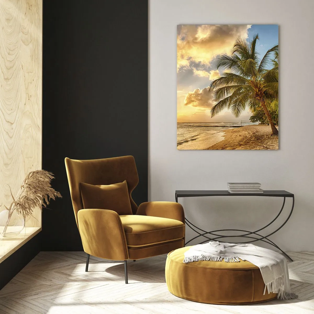 Üveg kép - Örök nyár, mindig vakáció - 50x70 cm