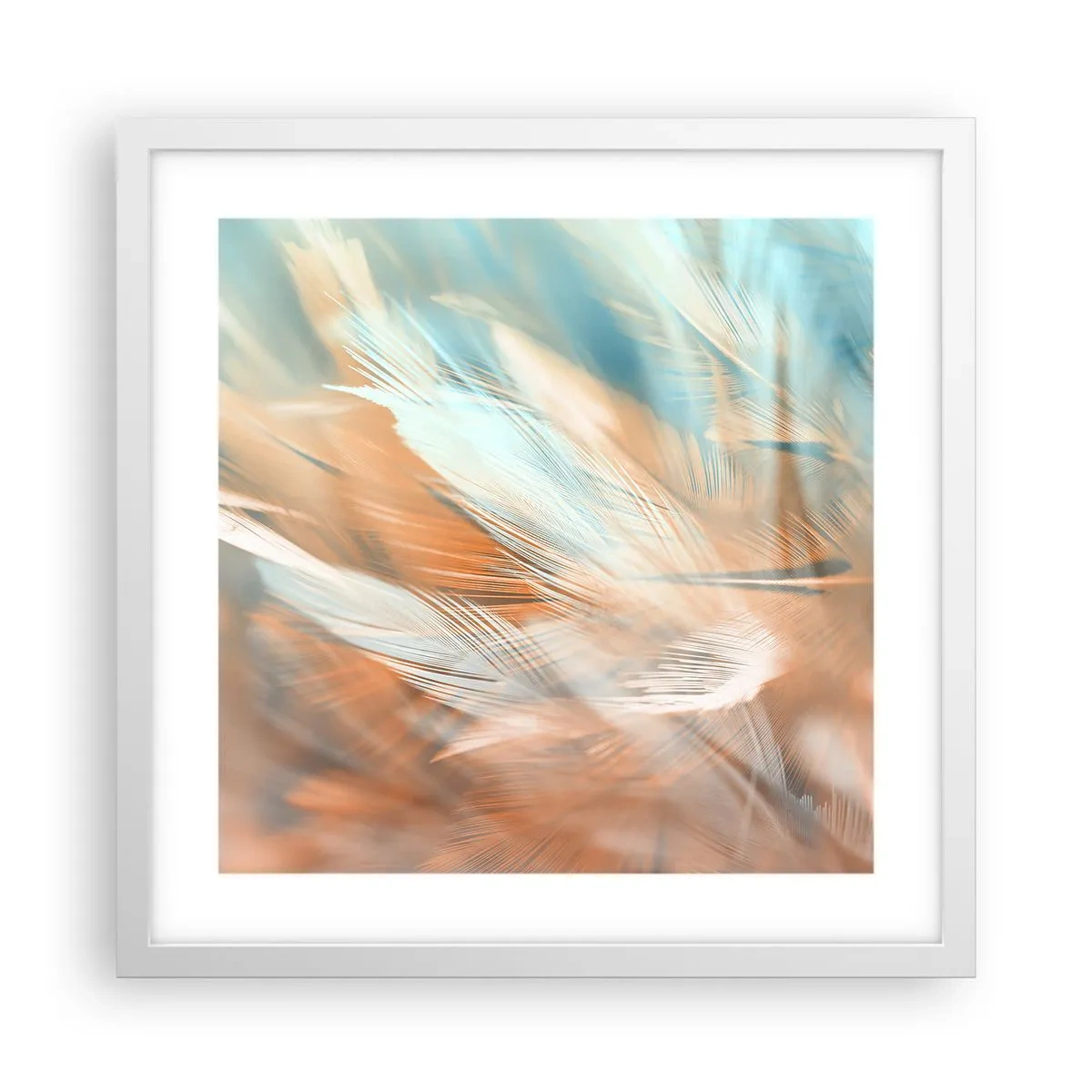 Poszter fekete keretben - A szelídség földjén - 40x40 cm