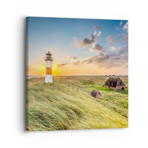 Vászonkép - A hullámok között - 30x30 cm