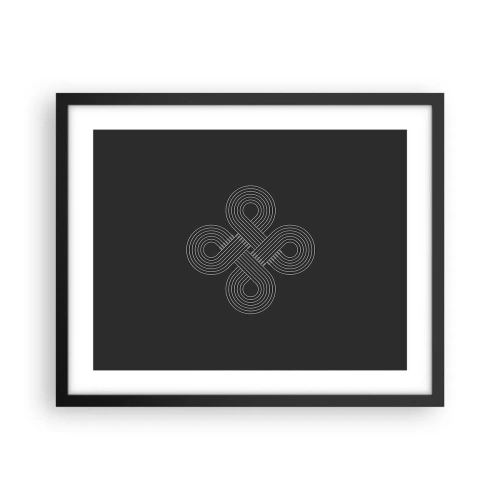 Poszter fehér keretben - Kelta szellemben - 50x40 cm