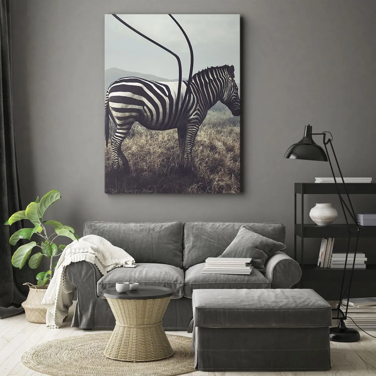 Vászonkép - Figyelem! Hiba - 50x70 cm