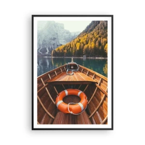 Poszter fehér keretben - Hegyi kirándulás - 70x100 cm